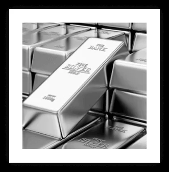 Silver bars product visual